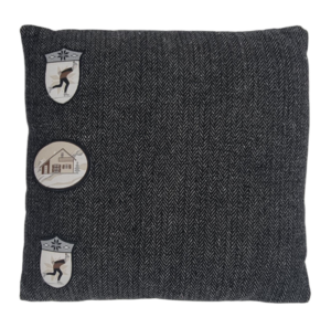 Dekokissen Alpen Chic grau-braun 2